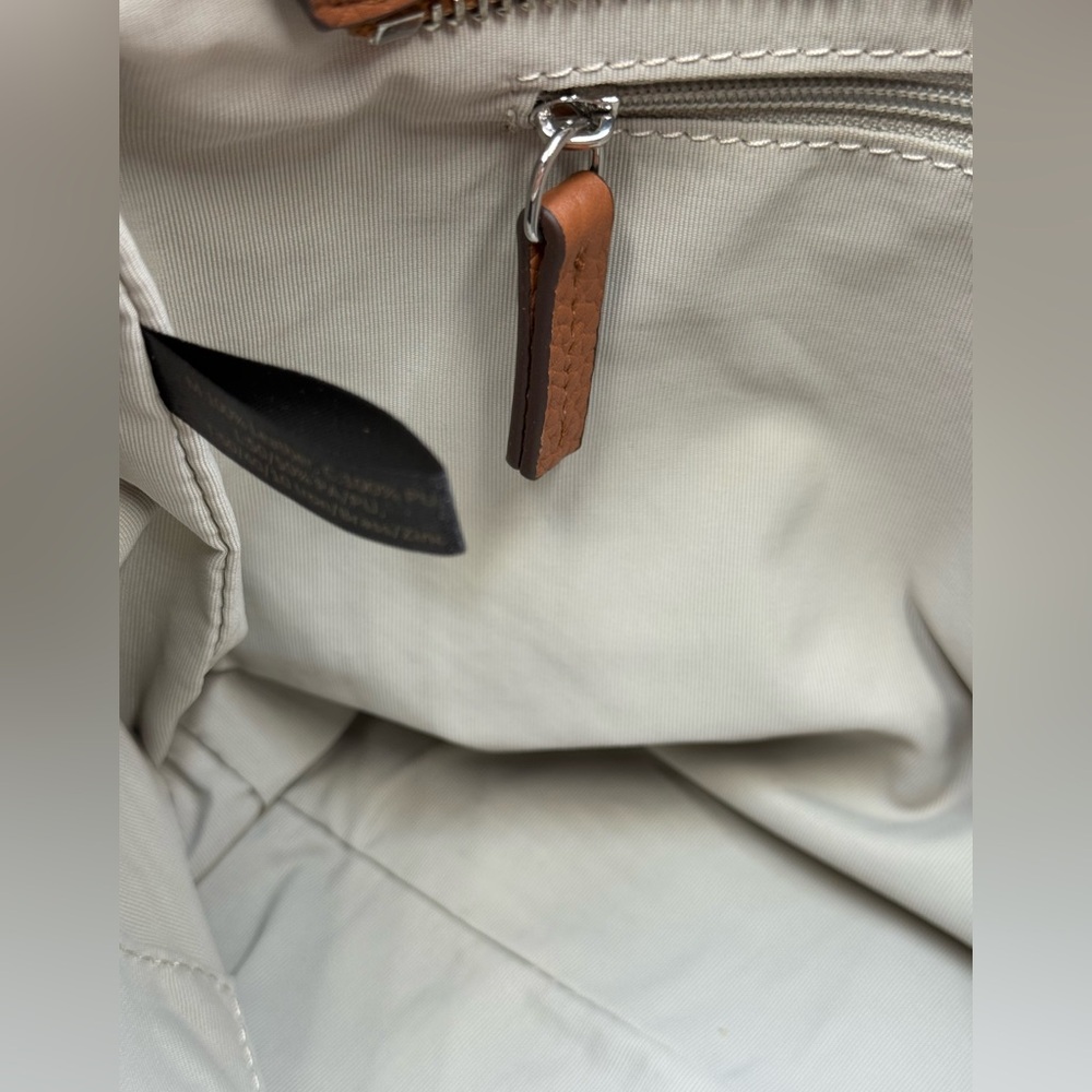 🆕 OROTON 🧿 NWOT Alice Slouch Hobo Zip Crossbody Bag, Whiskey CognacTan - Picture 12 of 13